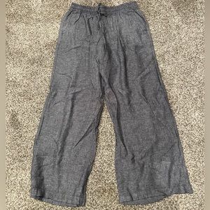 Old Navy Wide Leg Canvas Pants